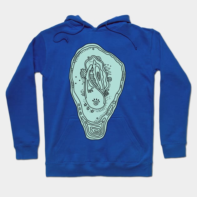 Scott Hutchison Oyster Hoodie by SentABearToSpace 